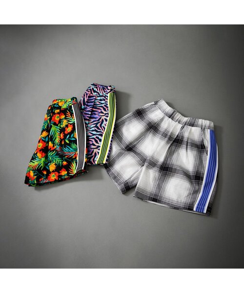 BREEZE（ブリーズ）の「【B NEW JACK/ジュニア対応】サイドライン総柄パンツ_90～160cm展開（その他パンツ・キッズ・オフホワイト/ブラック/パープル・90/100/110/120/130/140/150/160）」の11枚目の写真