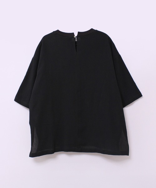 RNA-N(アールエヌエーエヌ)の「M2424 コットンワッシャーレイヤードTシャツ(Tシャツ/カットソー・レディース・レッド/ブラック/オフホワイト・FREE)」の20枚目の写真
