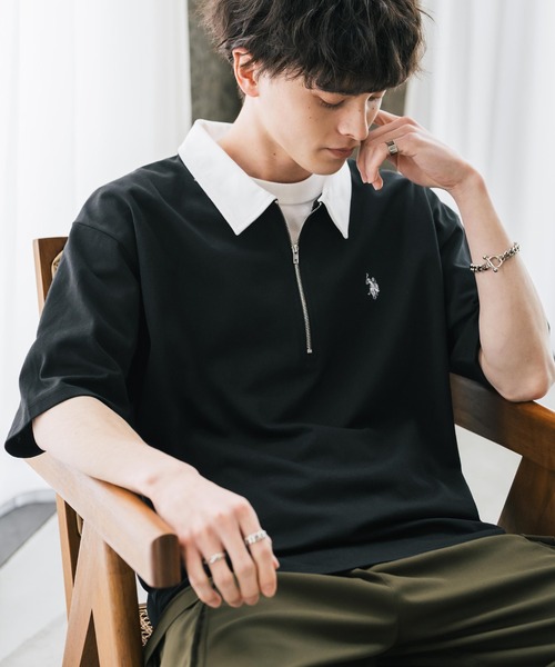 U.S. POLO ASSN. ユーエスポロアッスン 別注コラボ 無地