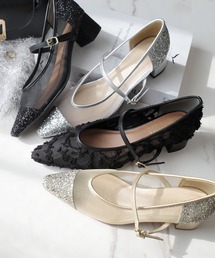 パンプス（ゴールド/金色系・ストラップあり）ファッション通販 - ZOZOTOWN