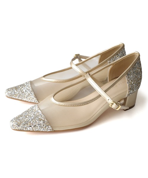 セール】シアーチュールストラップパンプス（パンプス）｜AmiAmi