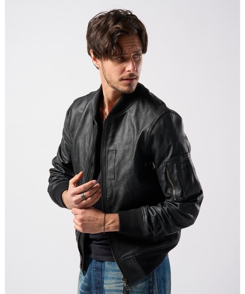 wjk（ダヴルジェイケイ）の「IVXLCDM ×wjk  croco pattern middle ring（リング・メンズ・ブラック・21/19/17）」の9枚目の写真