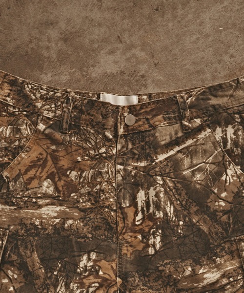 ALL RUNS（オールランズ）の「リアルツリー柄 ハーフカーゴパンツ（カーゴパンツ・メンズ・リアルツリーカモ・L/M）」の8枚目の写真