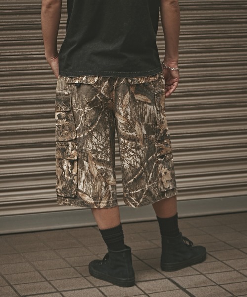 ALL RUNS（オールランズ）の「リアルツリー柄 ハーフカーゴパンツ（カーゴパンツ・メンズ・リアルツリーカモ・L/M）」の5枚目の写真