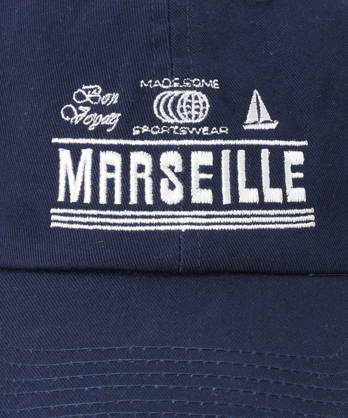 SLOBE IENA（スローブイエナ）の「made some sports wear for SLOBE IENA ロゴキャップ（キャップ・レディース・イエロー/ネイビー/ホワイト/ブラウン/ダークブルー/イエロー系・FREE）」の19枚目の写真