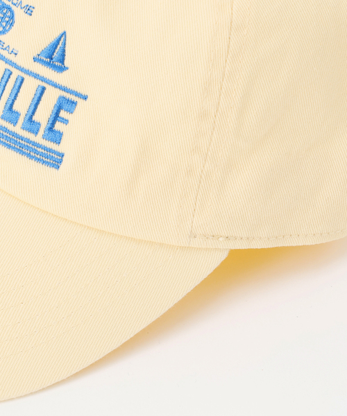 SLOBE IENA（スローブイエナ）の「made some sports wear for SLOBE IENA ロゴキャップ（キャップ・レディース・イエロー/ネイビー/ホワイト/ブラウン/ダークブルー/イエロー系・FREE）」の16枚目の写真