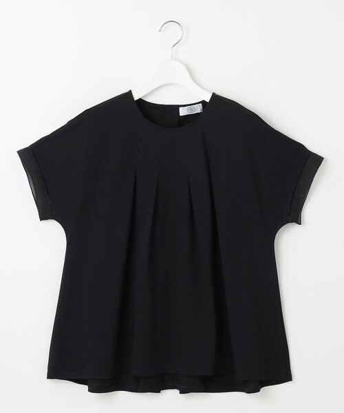 J.PRESS(ジェイプレス)の「【洗える・接触冷感】プレーティングジャージー フレア カットソー(Tシャツ/カットソー・レディース・スカイブルー系/ベージュ系/オレンジ系/ブラック系/ホワイト系・T13)」の20枚目の写真