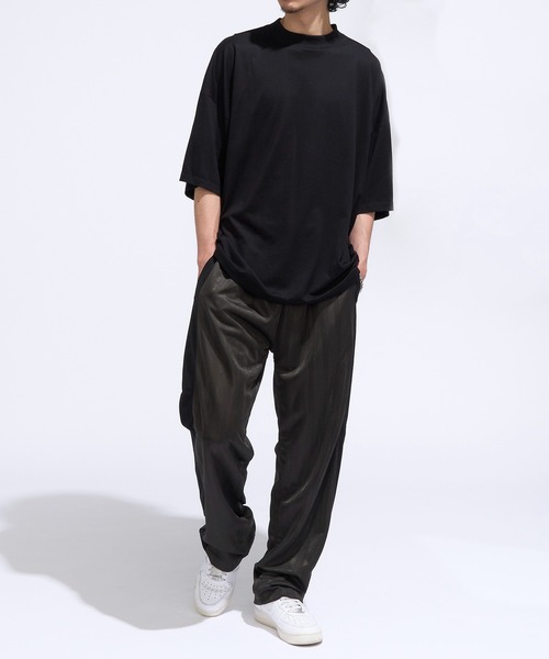 MAGASIN DE MODE Brew(マガジンデモードブリュー)の「【MAGASIN DE MODE Brew】シャドーボーダージャージパンツ STS(その他パンツ・メンズ・ブラック系その他2/ブラック系1/グレー系1/ネイビー系1・M/L/LL)」の9枚目の写真