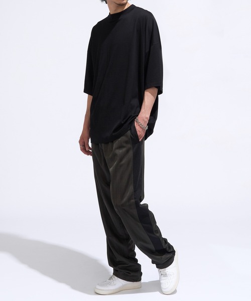 MAGASIN DE MODE Brew(マガジンデモードブリュー)の「【MAGASIN DE MODE Brew】シャドーボーダージャージパンツ STS(その他パンツ・メンズ・ブラック系その他2/ブラック系1/グレー系1/ネイビー系1・M/L/LL)」の8枚目の写真