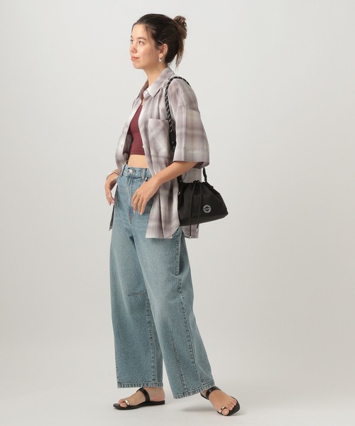 BAYFLOW(ベイフロー)の「マルチWAYロープコードショルダーバッグ(ショルダーバッグ・レディース・アイボリー/イエロー/グレー/ブラック・FREE)」の9枚目の写真