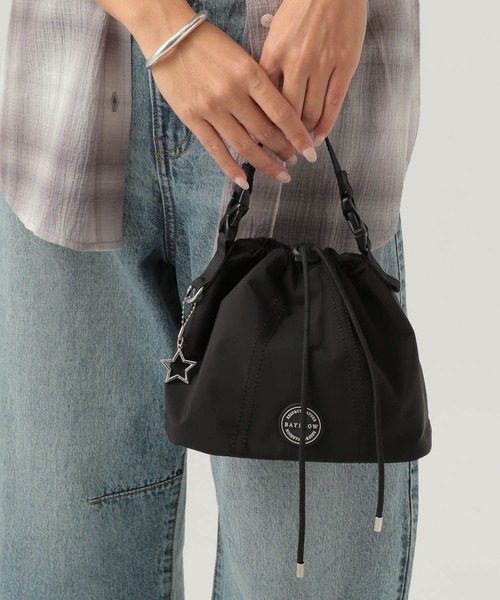 BAYFLOW(ベイフロー)の「マルチWAYロープコードショルダーバッグ(ショルダーバッグ・レディース・アイボリー/イエロー/グレー/ブラック・FREE)」の11枚目の写真