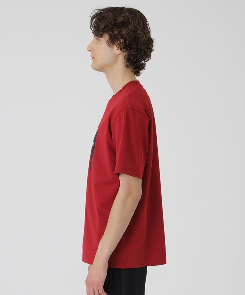 セール】【BLACK lab.】ラインストーンジオメトリックロゴTシャツ（T