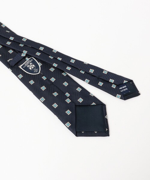 JOHN COMFORT（ジョンコンフォート）の「JOHN COMFORT / シルク 小紋柄 ジャカード ネクタイ（ネクタイ・メンズ・ブラウン/ネイビー・ONE SIZE）」の6枚目の写真