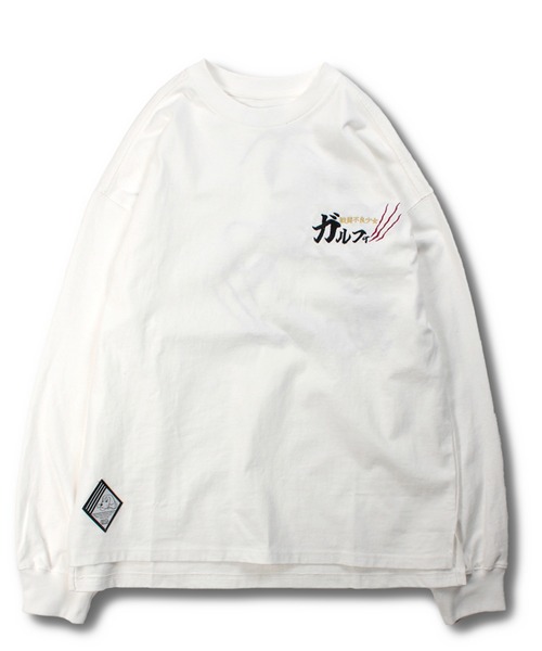 GALFY(ガルフィー)の「【GALFY/ガルフィー】謎アニメロンT(Tシャツ/カットソー・メンズ・ブルー/ブラック/ホワイト・XL/L)」の4枚目の写真