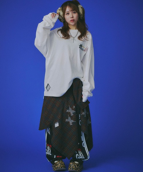 GALFY(ガルフィー)の「【GALFY/ガルフィー】謎アニメロンT(Tシャツ/カットソー・メンズ・ブルー/ブラック/ホワイト・XL/L)」の15枚目の写真