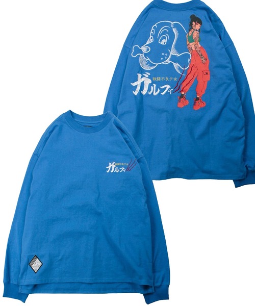 GALFY(ガルフィー)の「【GALFY/ガルフィー】謎アニメロンT(Tシャツ/カットソー・メンズ・ブルー/ブラック/ホワイト・XL/L)」の21枚目の写真