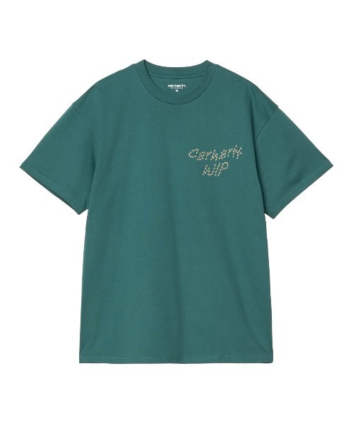 【carhartt】\"S/S Sunflower\"サンフラワー花コットンTシャツ/4色 Carhartt WIP S/S SUNFLOWER T-SHIRT（カーハートワークイン