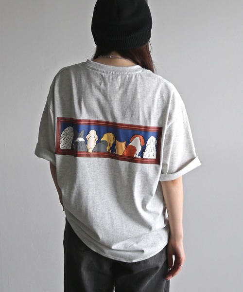 夕食アニマルプリントTシャツ（Tシャツ/カットソー）｜COURO（コウロ