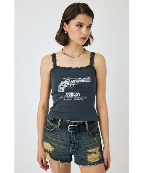 BEP GUN GRAPHIC キャミソール（キャミソール）｜MOUSSY
