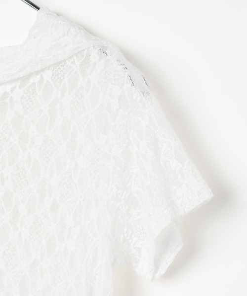 tシャツ 3.3 Field Trip／レースフーディー レディース セール】3.3 Field Trip／レース半袖フーディー（Tシャツ