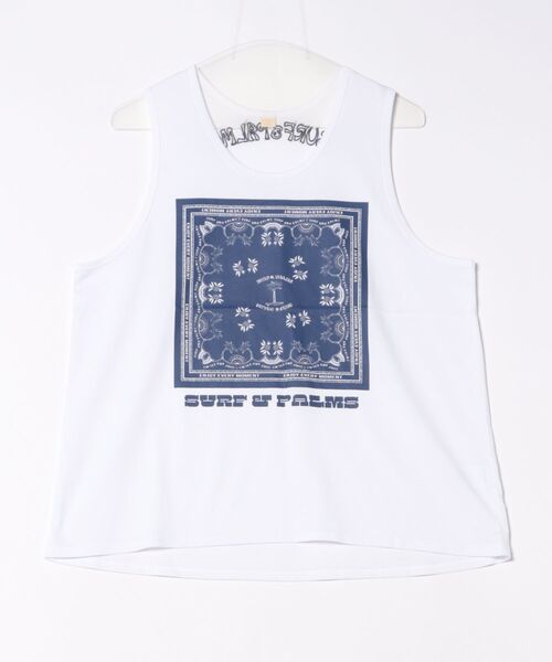 Kahiko(カヒコ)の「【Kahiko】SURF&Palms ムーアタンクトップ(タンクトップ・レディース・ベージュ/ベージュ系その他/ホワイト系その他/ホワイト/ブラック系その他/ブラック・FREE)」の8枚目の写真