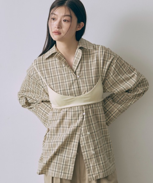 EN NEUME（エンノイム）の「Velor Healthy Bra Top（その他トップス・レディース・チャコールグレー/イエロー/ブラウン/ピンク/グリーン・FREE）」の4枚目の写真