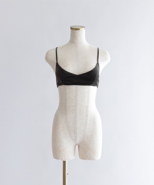 EN NEUME（エンノイム）の「Velor Healthy Bra Top（その他トップス・レディース・チャコールグレー/イエロー/ブラウン/ピンク/グリーン・FREE）」の16枚目の写真