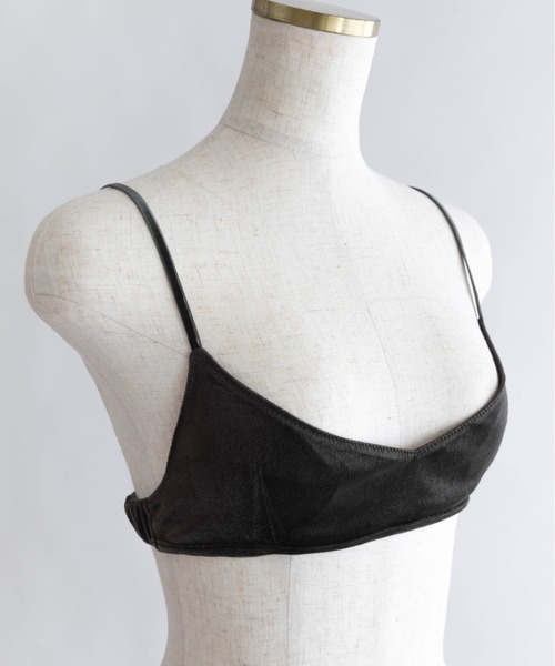 EN NEUME（エンノイム）の「Velor Healthy Bra Top（その他トップス・レディース・チャコールグレー/イエロー/ブラウン/ピンク/グリーン・FREE）」の12枚目の写真