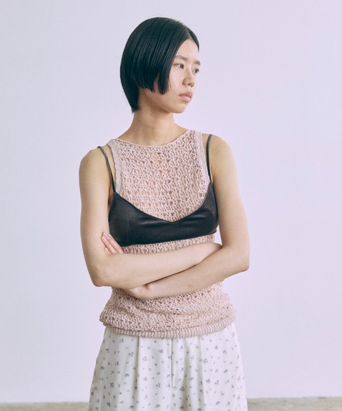 EN NEUME（エンノイム）の「Velor Healthy Bra Top（その他トップス・レディース・チャコールグレー/イエロー/ブラウン/ピンク/グリーン・FREE）」の19枚目の写真