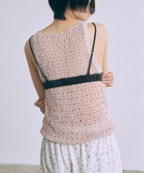 EN NEUME（エンノイム）の「Velor Healthy Bra Top（その他トップス・レディース・チャコールグレー/イエロー/ブラウン/ピンク/グリーン・FREE）」の21枚目の写真
