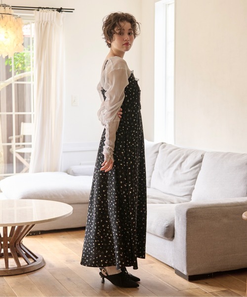 loin nuit(ロワンニュイ)の「glitter sheer long sleeve tops / グリッターシアーロングスリーブトップス(Tシャツ/カットソー・レディース・ホワイト/グレー/ラベンダー・FREE)」の18枚目の写真