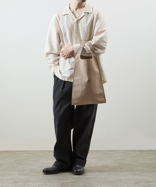 20/80(テゥエンティーエイティー)の「20/80 トゥエンティーエイティー / CANVAS #8 GROCERY BAG 8号キャンバスグローサリーバッグ トートバッグ コンビニエンスバッグ / T075(トートバッグ・メンズ・グレー/ブラック/ダークブラウン/ベージュ・FREE)」の8枚目の写真