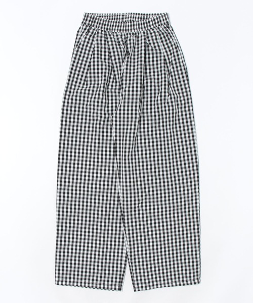 WEGO（ウィゴー）の「WEGO/ギンガムチェックワイドストレートパンツ（その他パンツ・レディース・ブラック/ピンク/ブルー・SMALL/MEDIUM）」の16枚目の写真