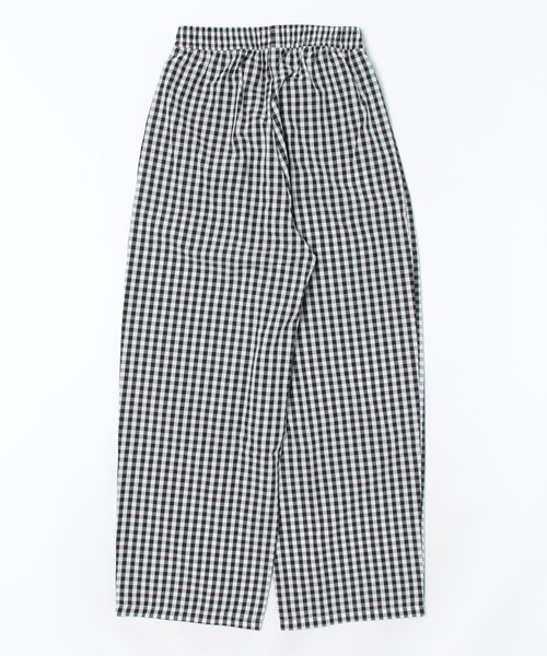 WEGO（ウィゴー）の「WEGO/ギンガムチェックワイドストレートパンツ（その他パンツ・レディース・ブラック/ピンク/ブルー・SMALL/MEDIUM）」の17枚目の写真