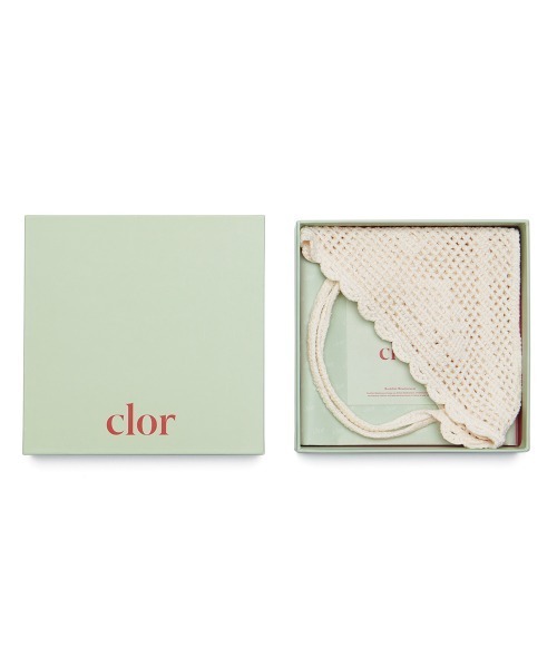 clor(クロル)の「CROCHET CIRCLE KERCHIEF(その他ヘアアクセサリー・レディース・クリーム・ONE SIZE)」の6枚目の写真