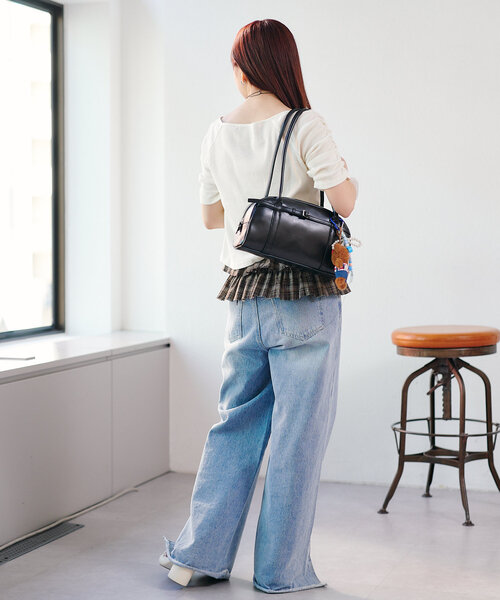 Kastane(カスタネ)の「チェックラップベルト(ベルト・レディース・ブラック/ブラウン・FREE)」の14枚目の写真