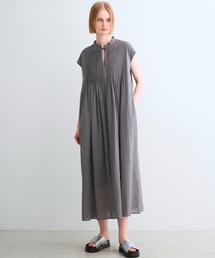 three dots（スリードッツ）の「コットンローン タックドレス（ワンピース・レディース）」