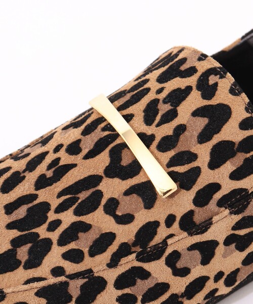 NOLLEY’S（ノーリーズ）の「レオパードスエードスリッパローファー（ローファー・レディース・レオパード・24/23.5/23/24.5）」の9枚目の写真