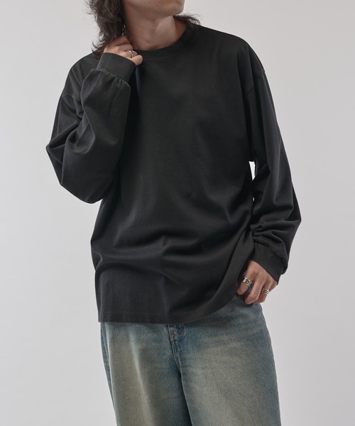 Lui's（ルイス）の「ピグメントポンチカットソー（Tシャツ/カットソー・メンズ・ブラック/ブラウン・S/M）」の13枚目の写真