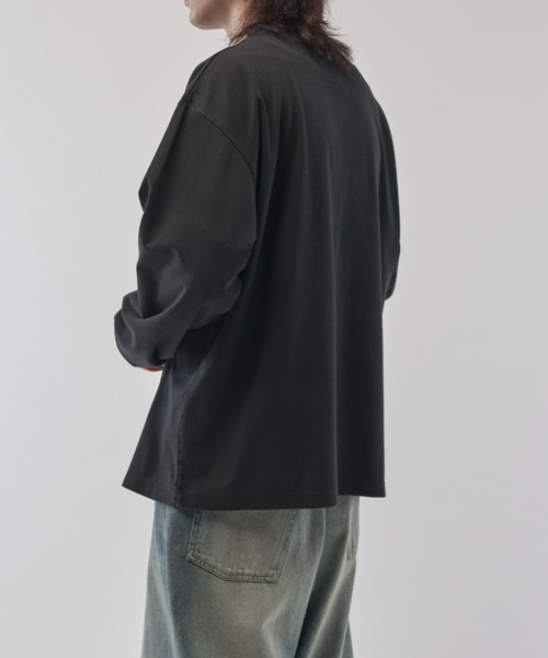 Lui's（ルイス）の「ピグメントポンチカットソー（Tシャツ/カットソー・メンズ・ブラック/ブラウン・S/M）」の14枚目の写真