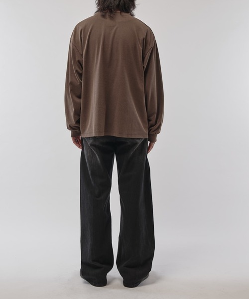 Lui's（ルイス）の「ピグメントポンチカットソー（Tシャツ/カットソー・メンズ・ブラック/ブラウン・S/M）」の8枚目の写真