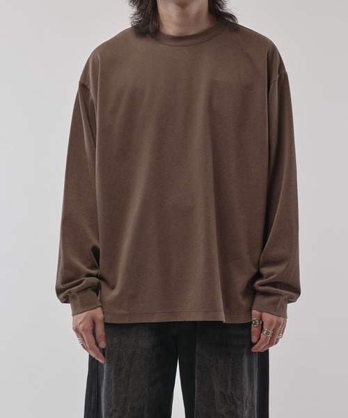 Lui's（ルイス）の「ピグメントポンチカットソー（Tシャツ/カットソー・メンズ・ブラック/ブラウン・S/M）」の19枚目の写真