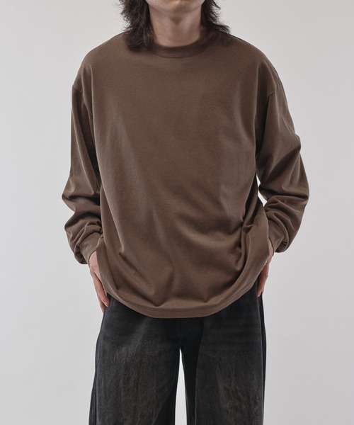 Lui's（ルイス）の「ピグメントポンチカットソー（Tシャツ/カットソー・メンズ・ブラック/ブラウン・S/M）」の20枚目の写真