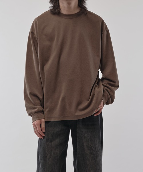 Lui's（ルイス）の「ピグメントポンチカットソー（Tシャツ/カットソー・メンズ・ブラック/ブラウン・S/M）」の22枚目の写真