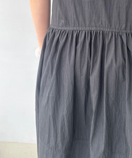 Uネック ノースリーブワンピース FX25L117【Fano Studios】【2025SS