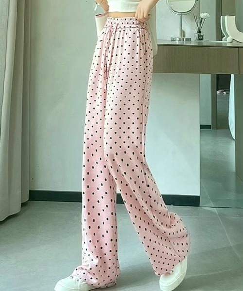 セール】ドット柄パンツ（その他パンツ）｜Aelina（エリナ）の