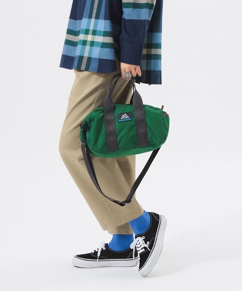 グレゴリーハンドバッグ　グリーン色 GREGORY（グレゴリー）の「【別注】GREGORY / VINTAGE PONY BAG