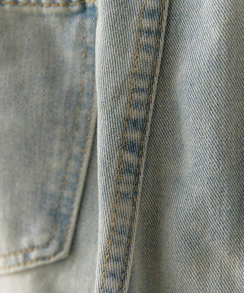 Chick(チック)の「Cargo pocket half denim pants / カーゴポケットハーフデニムパンツ(デニムパンツ・レディース・ブルー・FREE)」の14枚目の写真