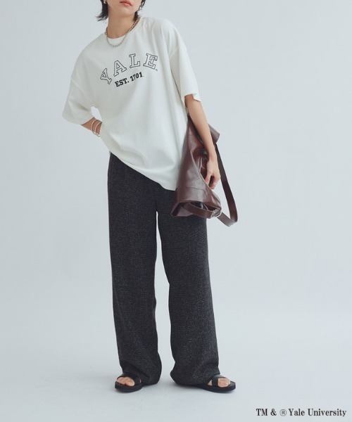 RASW(ラス)の「別注YALEロゴオーバーTシャツ(Tシャツ/カットソー・レディース・オフホワイト・L/M)」の14枚目の写真