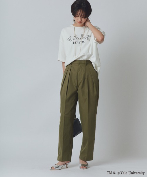 RASW(ラス)の「別注YALEロゴオーバーTシャツ(Tシャツ/カットソー・レディース・オフホワイト・L/M)」の17枚目の写真